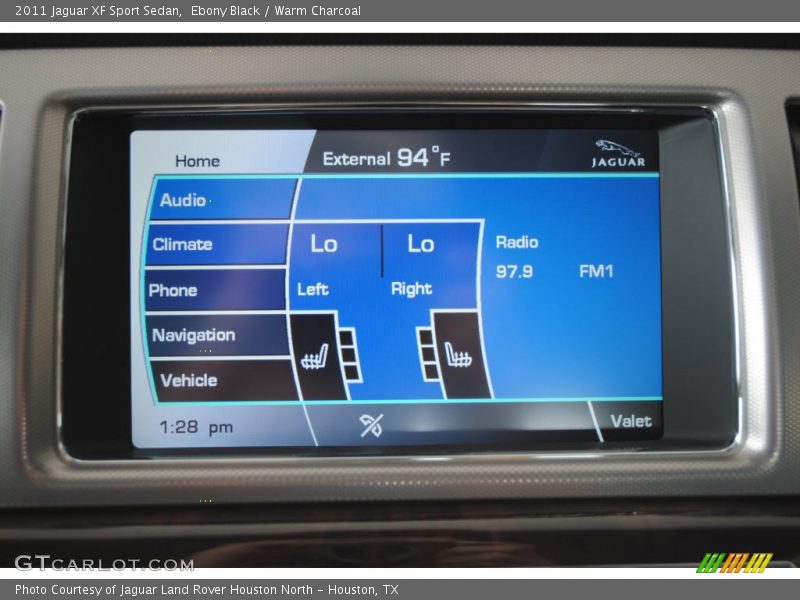 Ebony Black / Warm Charcoal 2011 Jaguar XF Sport Sedan