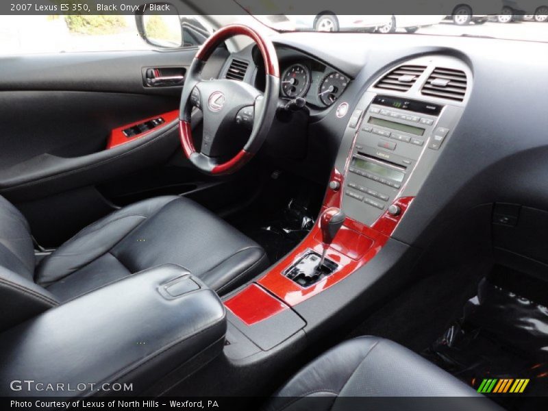 Black Onyx / Black 2007 Lexus ES 350