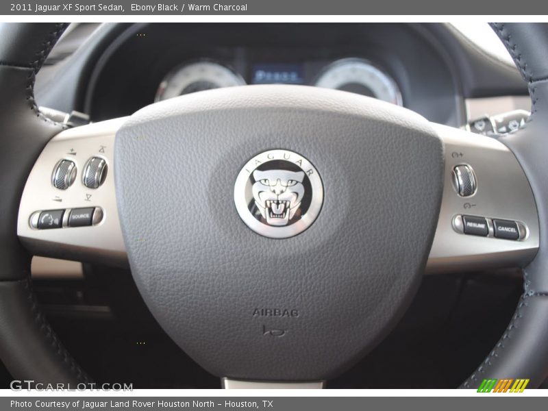 Ebony Black / Warm Charcoal 2011 Jaguar XF Sport Sedan