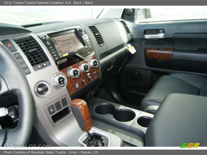 Black / Black 2012 Toyota Tundra Platinum CrewMax 4x4