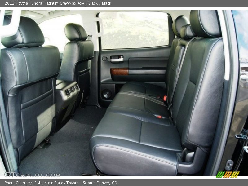 Black / Black 2012 Toyota Tundra Platinum CrewMax 4x4