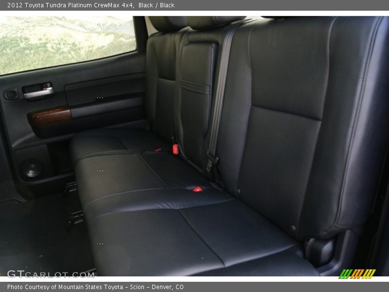 Black / Black 2012 Toyota Tundra Platinum CrewMax 4x4