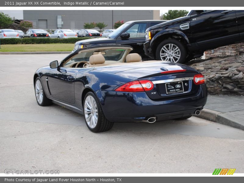 Indigo Metallic / Caramel/Caramel 2011 Jaguar XK XK Convertible