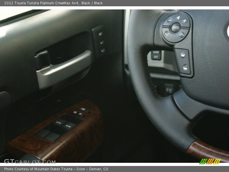 Black / Black 2012 Toyota Tundra Platinum CrewMax 4x4
