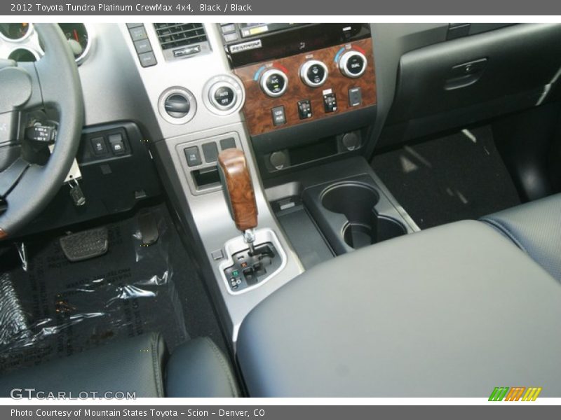 Black / Black 2012 Toyota Tundra Platinum CrewMax 4x4