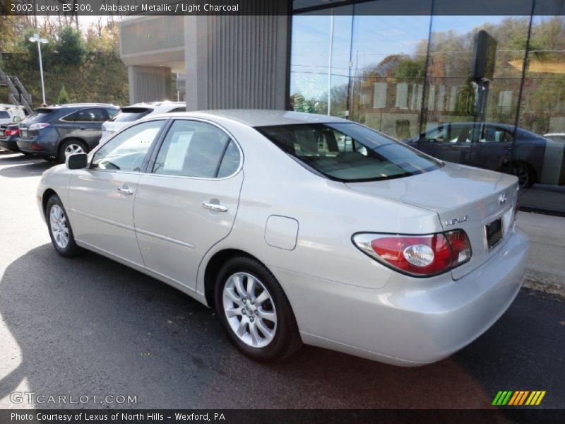 Alabaster Metallic / Light Charcoal 2002 Lexus ES 300