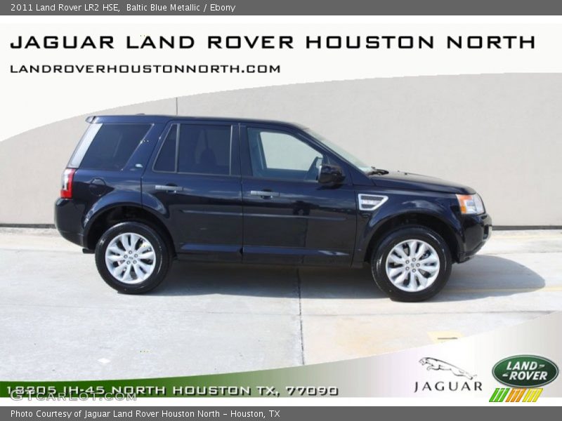 Baltic Blue Metallic / Ebony 2011 Land Rover LR2 HSE