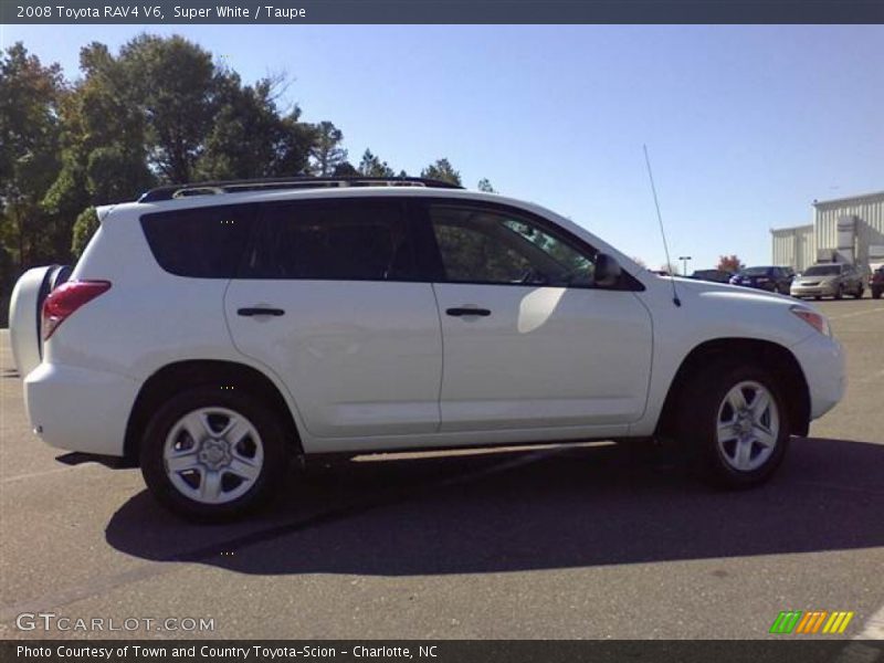 Super White / Taupe 2008 Toyota RAV4 V6