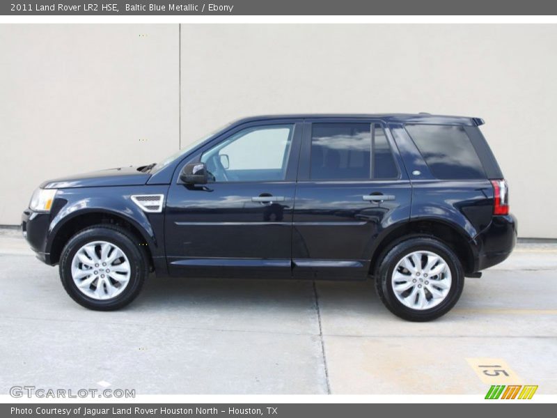 Baltic Blue Metallic / Ebony 2011 Land Rover LR2 HSE