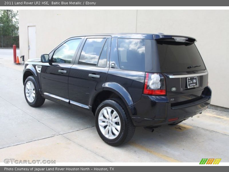 Baltic Blue Metallic / Ebony 2011 Land Rover LR2 HSE