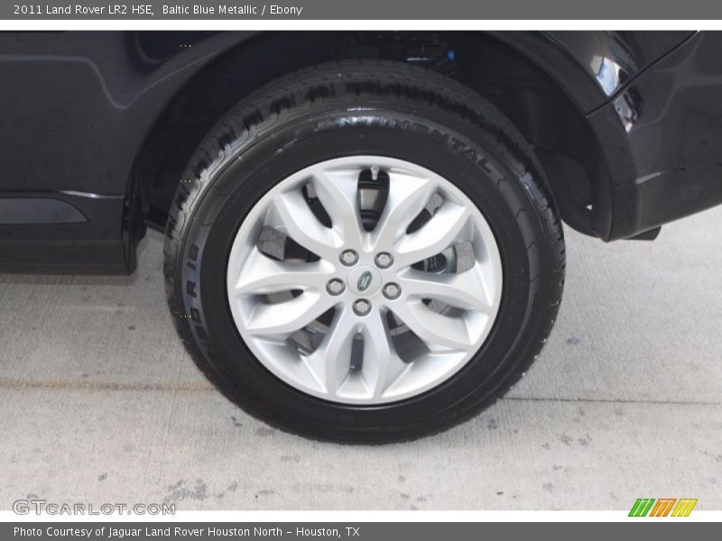 Baltic Blue Metallic / Ebony 2011 Land Rover LR2 HSE