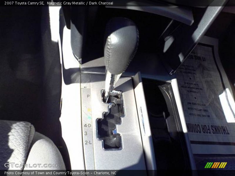Magnetic Gray Metallic / Dark Charcoal 2007 Toyota Camry SE