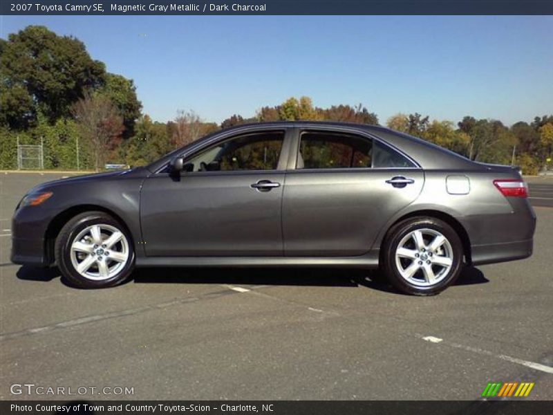 Magnetic Gray Metallic / Dark Charcoal 2007 Toyota Camry SE
