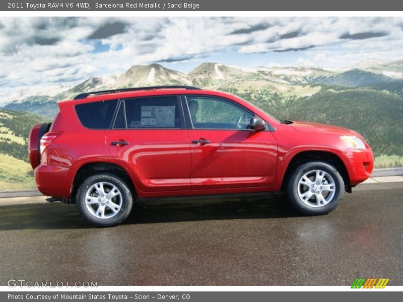  2011 RAV4 V6 4WD Barcelona Red Metallic