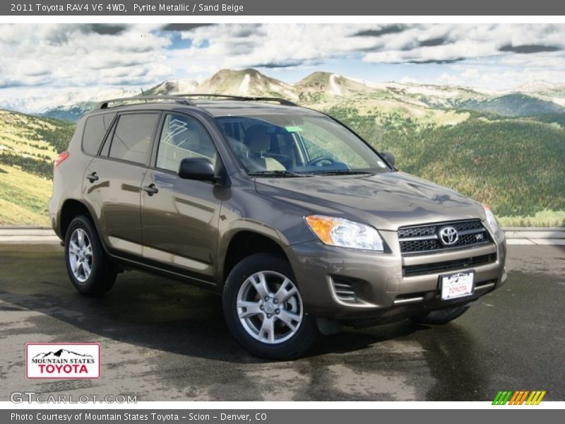 Pyrite Metallic / Sand Beige 2011 Toyota RAV4 V6 4WD