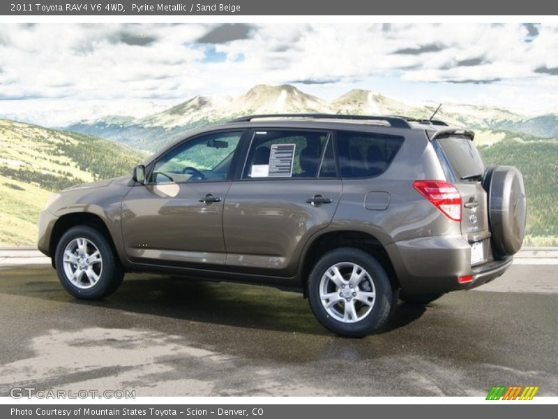 Pyrite Metallic / Sand Beige 2011 Toyota RAV4 V6 4WD