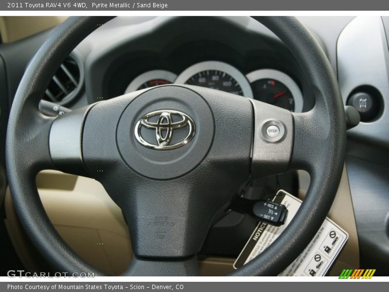  2011 RAV4 V6 4WD Steering Wheel