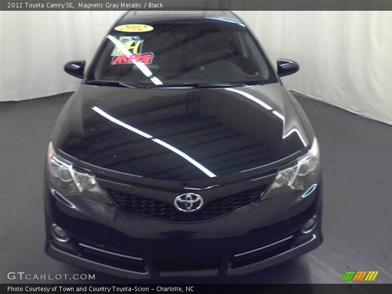 Magnetic Gray Metallic / Black 2012 Toyota Camry SE
