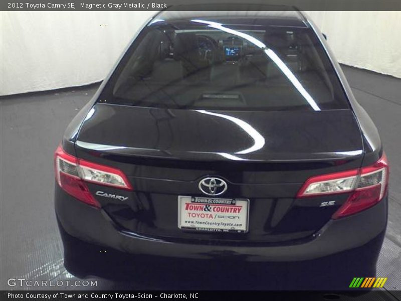 Magnetic Gray Metallic / Black 2012 Toyota Camry SE