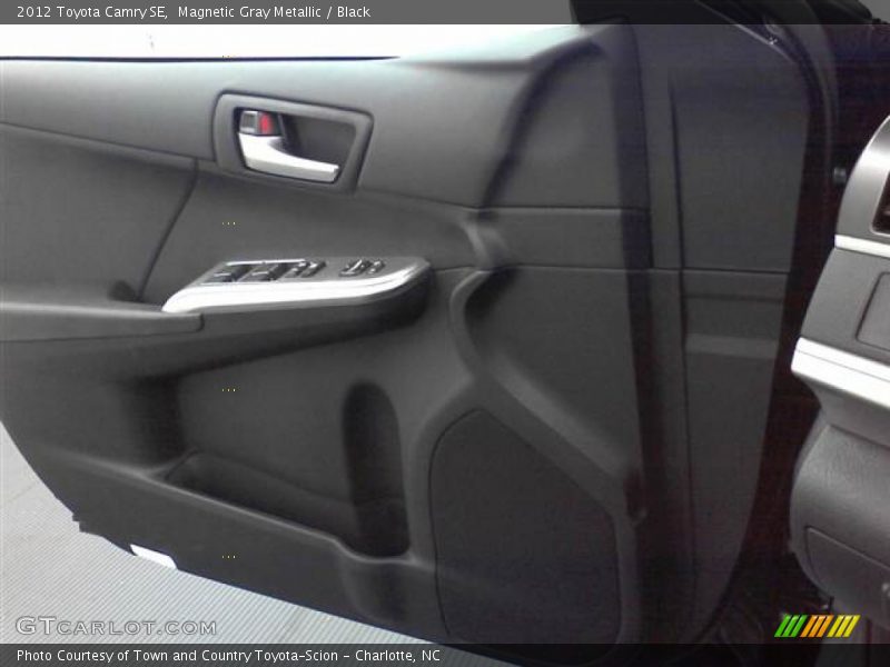 Magnetic Gray Metallic / Black 2012 Toyota Camry SE