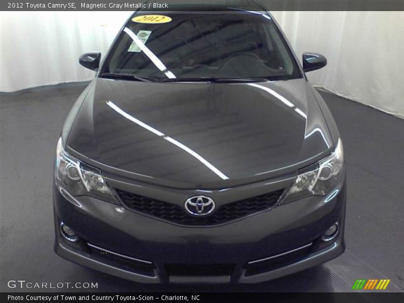 Magnetic Gray Metallic / Black 2012 Toyota Camry SE