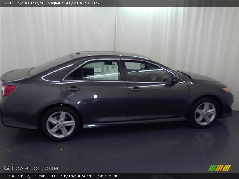 Magnetic Gray Metallic / Black 2012 Toyota Camry SE