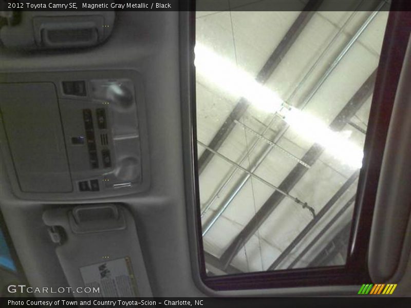 Magnetic Gray Metallic / Black 2012 Toyota Camry SE