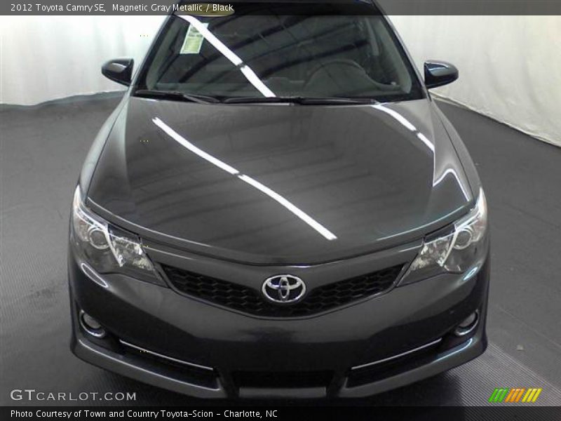 Magnetic Gray Metallic / Black 2012 Toyota Camry SE