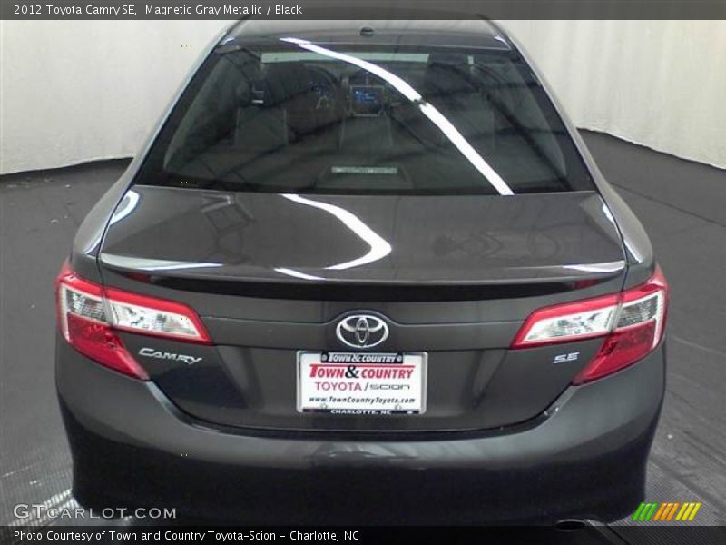 Magnetic Gray Metallic / Black 2012 Toyota Camry SE