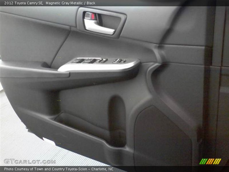 Magnetic Gray Metallic / Black 2012 Toyota Camry SE