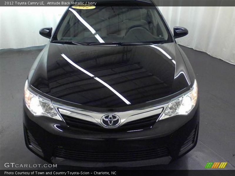 Attitude Black Metallic / Ivory 2012 Toyota Camry LE