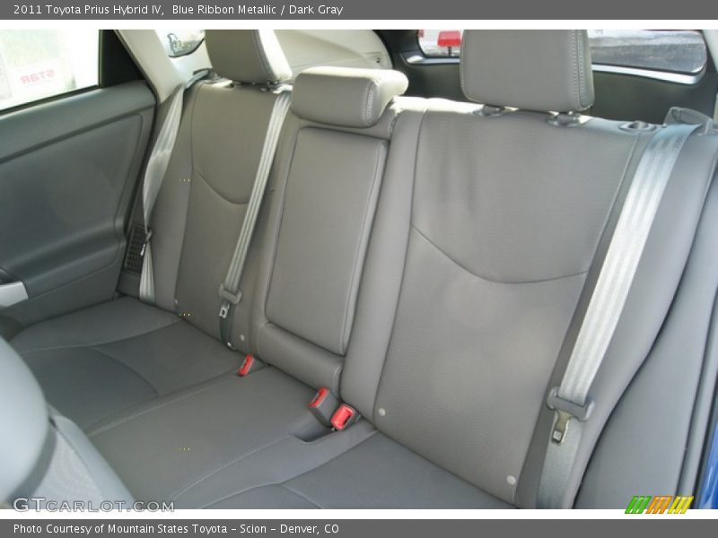 Blue Ribbon Metallic / Dark Gray 2011 Toyota Prius Hybrid IV