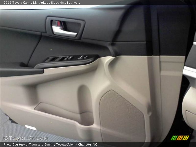 Attitude Black Metallic / Ivory 2012 Toyota Camry LE