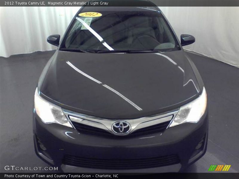 Magnetic Gray Metallic / Light Gray 2012 Toyota Camry LE