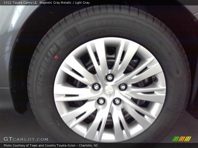 Magnetic Gray Metallic / Light Gray 2012 Toyota Camry LE
