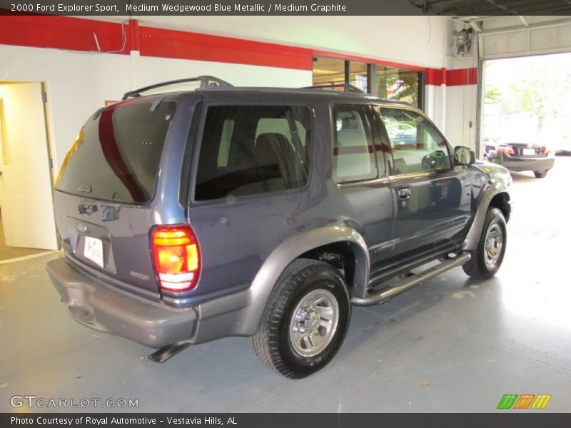 Medium Wedgewood Blue Metallic / Medium Graphite 2000 Ford Explorer Sport