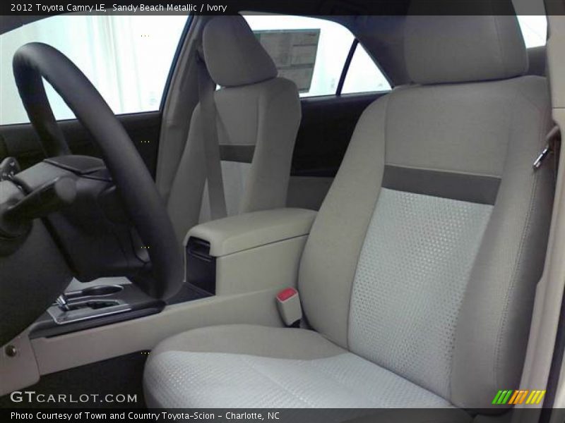 Sandy Beach Metallic / Ivory 2012 Toyota Camry LE