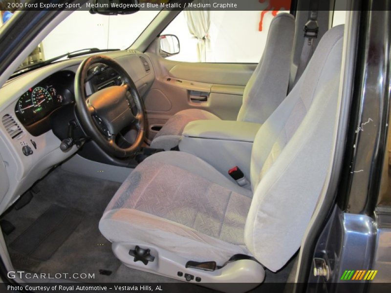  2000 Explorer Sport Medium Graphite Interior