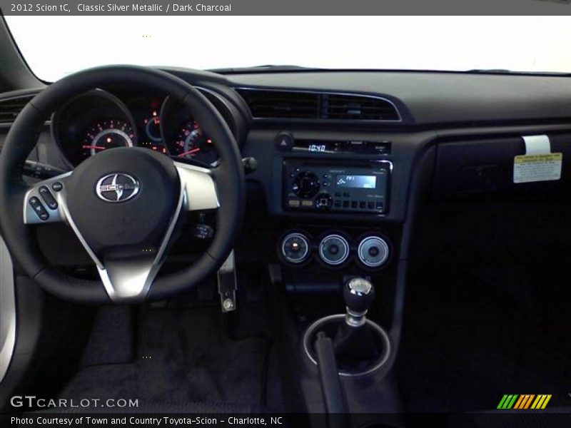 Classic Silver Metallic / Dark Charcoal 2012 Scion tC