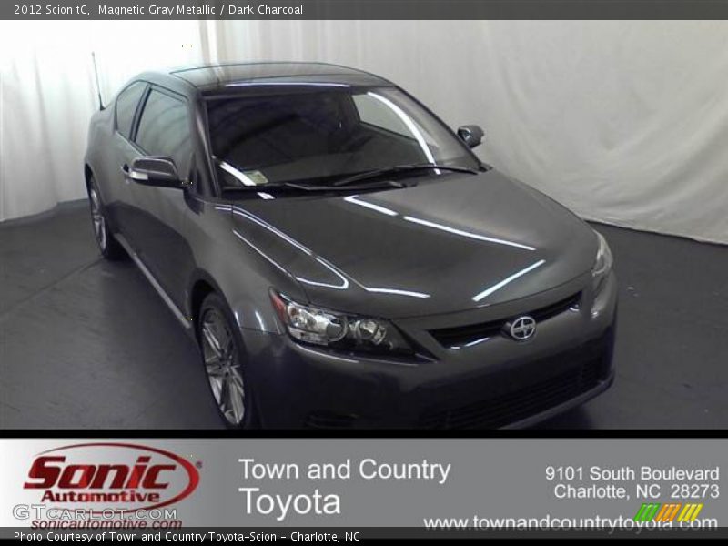 Magnetic Gray Metallic / Dark Charcoal 2012 Scion tC