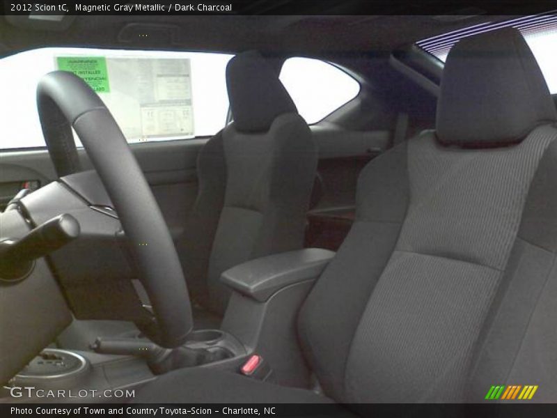  2012 tC  Dark Charcoal Interior