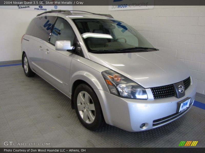 Silver Mist Metallic / Gray 2004 Nissan Quest 3.5 SE