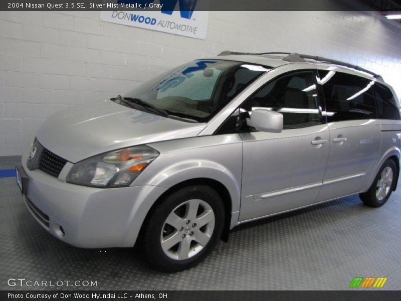 Silver Mist Metallic / Gray 2004 Nissan Quest 3.5 SE