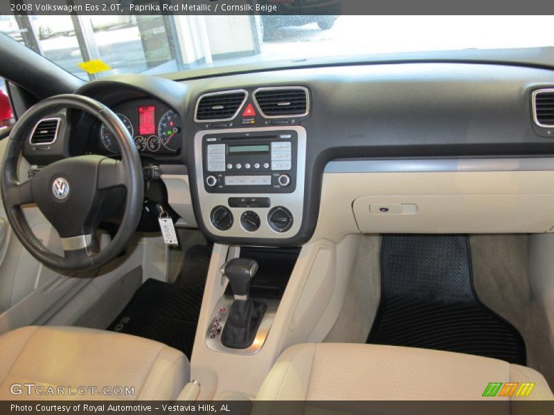 Paprika Red Metallic / Cornsilk Beige 2008 Volkswagen Eos 2.0T