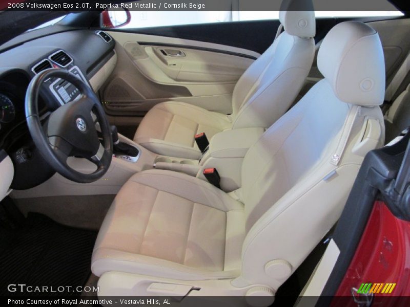 Paprika Red Metallic / Cornsilk Beige 2008 Volkswagen Eos 2.0T