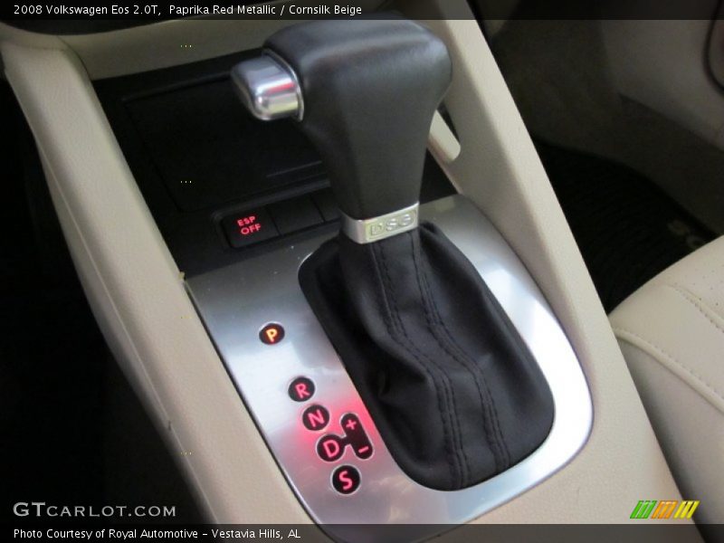 Paprika Red Metallic / Cornsilk Beige 2008 Volkswagen Eos 2.0T