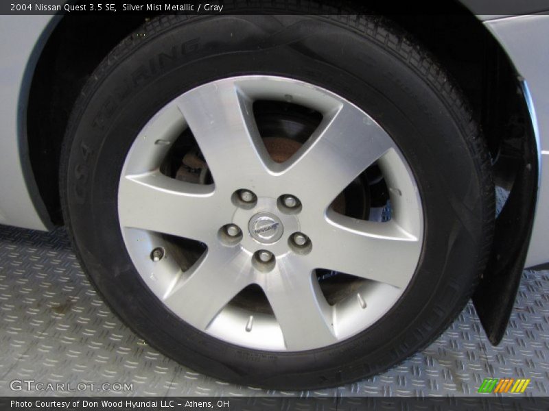 Silver Mist Metallic / Gray 2004 Nissan Quest 3.5 SE