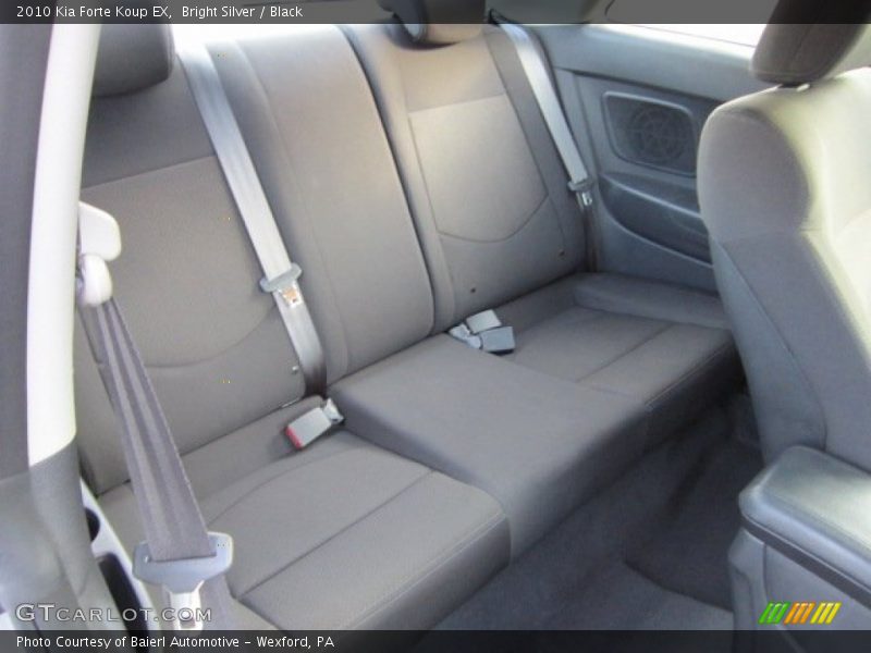 Bright Silver / Black 2010 Kia Forte Koup EX