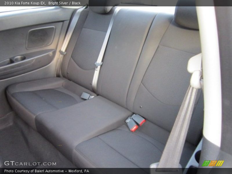 Bright Silver / Black 2010 Kia Forte Koup EX