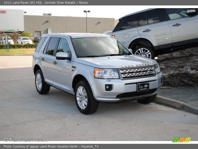 Zermatt Silver Metallic / Ebony 2011 Land Rover LR2 HSE